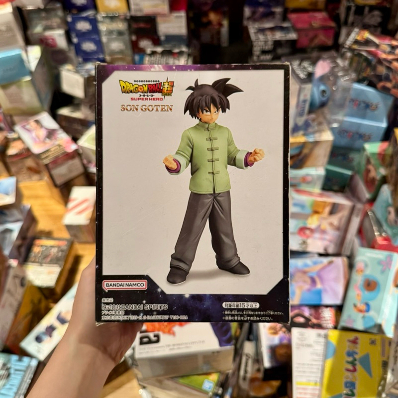 日版 景品 七龍珠超 超級英雄 SUPER HERO DXF 孫悟天 金證 公仔
