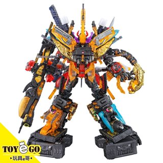萬代 PB限定組裝模型MINIPLA 修之神合體系列 王樣戰隊帝王者 神帝王者 透明電鍍 代理 現貨玩具e哥 91478
