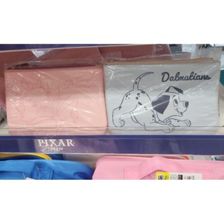 全新韓國大創DAISO 迪士尼聯名 瑪麗貓 101忠狗 雙面雙色 仿皮質收納包 化妝包 拉鍊小物收納包 旅行收納袋