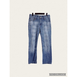 BOBSON jeans 刷白紮花 男款30腰直筒牛仔褲【衫之小朱】