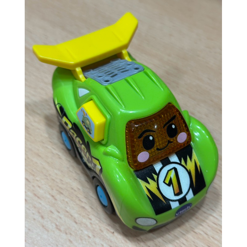 （二手玩具👉🏽配件車出售）Vtech 嘟嘟車系列-飆速賽車軌道組 偉易達 音樂車 軌道車 玩具