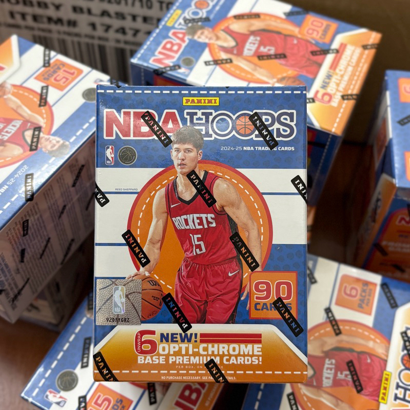 全新現貨 特別版 2024-25 Panini Hoops HOBBY Blaster Box  抽限量Scope