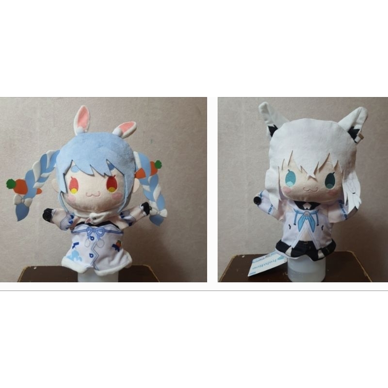 全新 日本景品 FuRyu  hololive 兔田佩克拉／ 白上吹雪  常服款 手偶娃娃