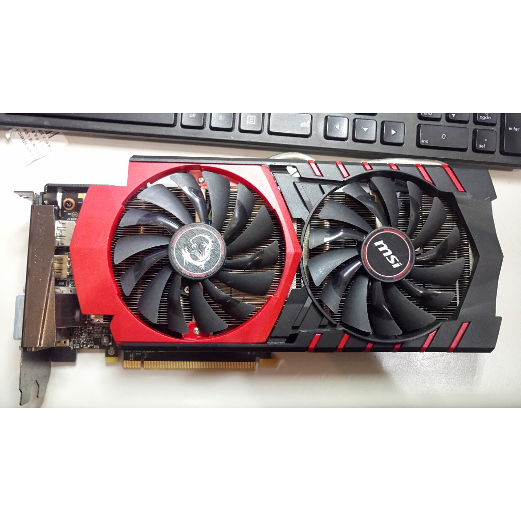 知飾家 二手良品 MSI GTX 970 GAMING 4G 紅龍 顯示卡