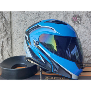 ☆加贈遮陽外鏡片☆ 臺南WS騎士用品 GMAX MD01 飛梭 藍白 內墨鏡 可掀式安全帽 SOL安全帽 SM5 同型
