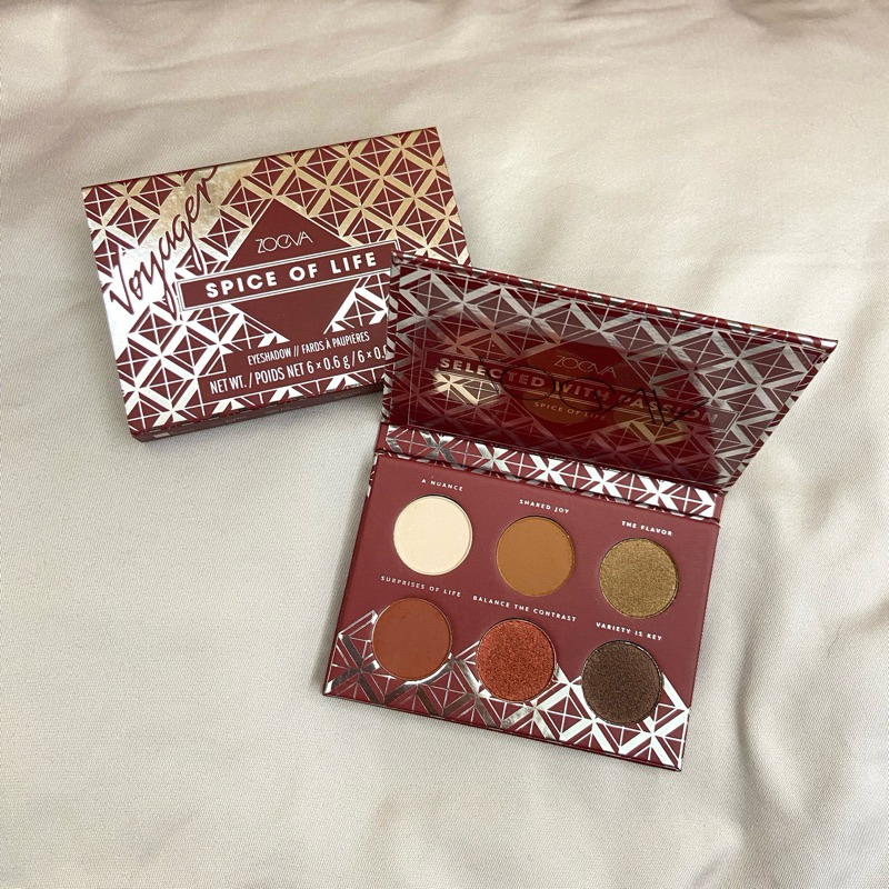 福吉代購🧧現貨速出 ZOEVA 六色迷你眼影盤 Spice Of Life Voyager Eyeshadow 眼影