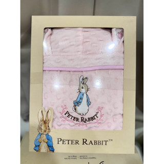 全新 彌月禮 新生兒賀禮 奇哥 彼得兔 peter rabbits 豆豆絨 鋪棉內裡 多功能披風 蓋毯 嬰兒被 臺灣製