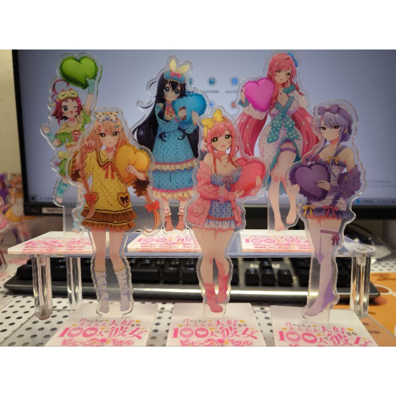 【第二彈 現貨】超超超超超喜歡你的100 個女朋友 大立牌 壓克力 愛城戀太郎 花園羽香里 院田唐音 好本靜 動漫週邊