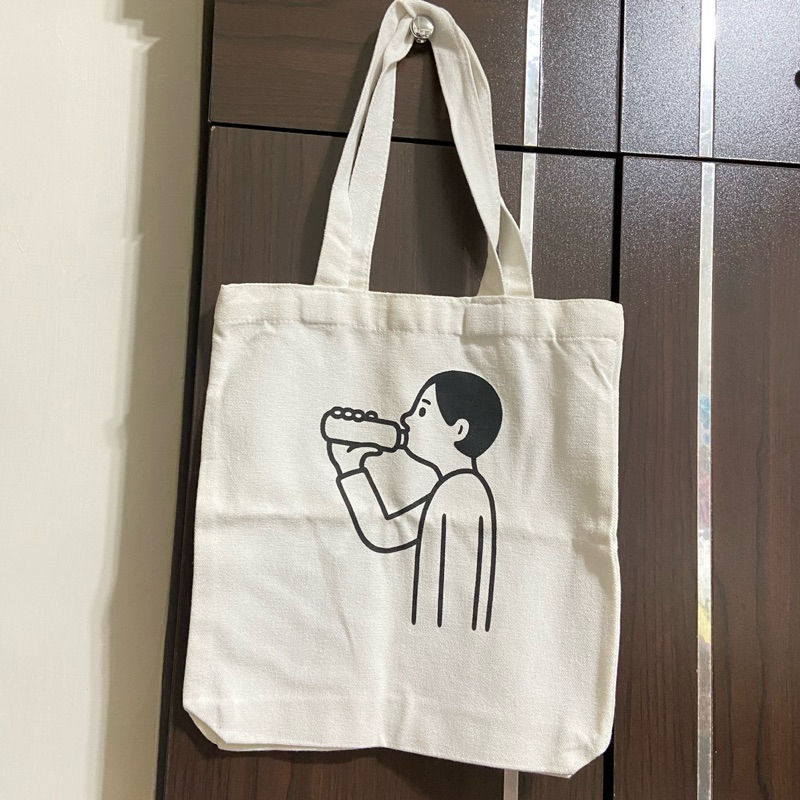 二吉軒豆乳帆布袋 全新