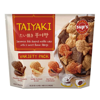 Costco 好市多 Suji's 冷凍迷你鯛魚燒綜合口味 400公克 X 3包