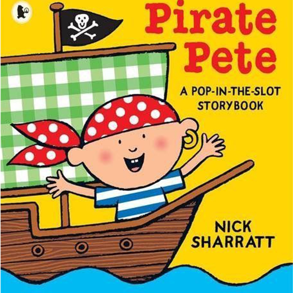 Pirate Pete A Pop In The Slot Storybook 彼得小海盜遊戲書(外文書)／福利品
