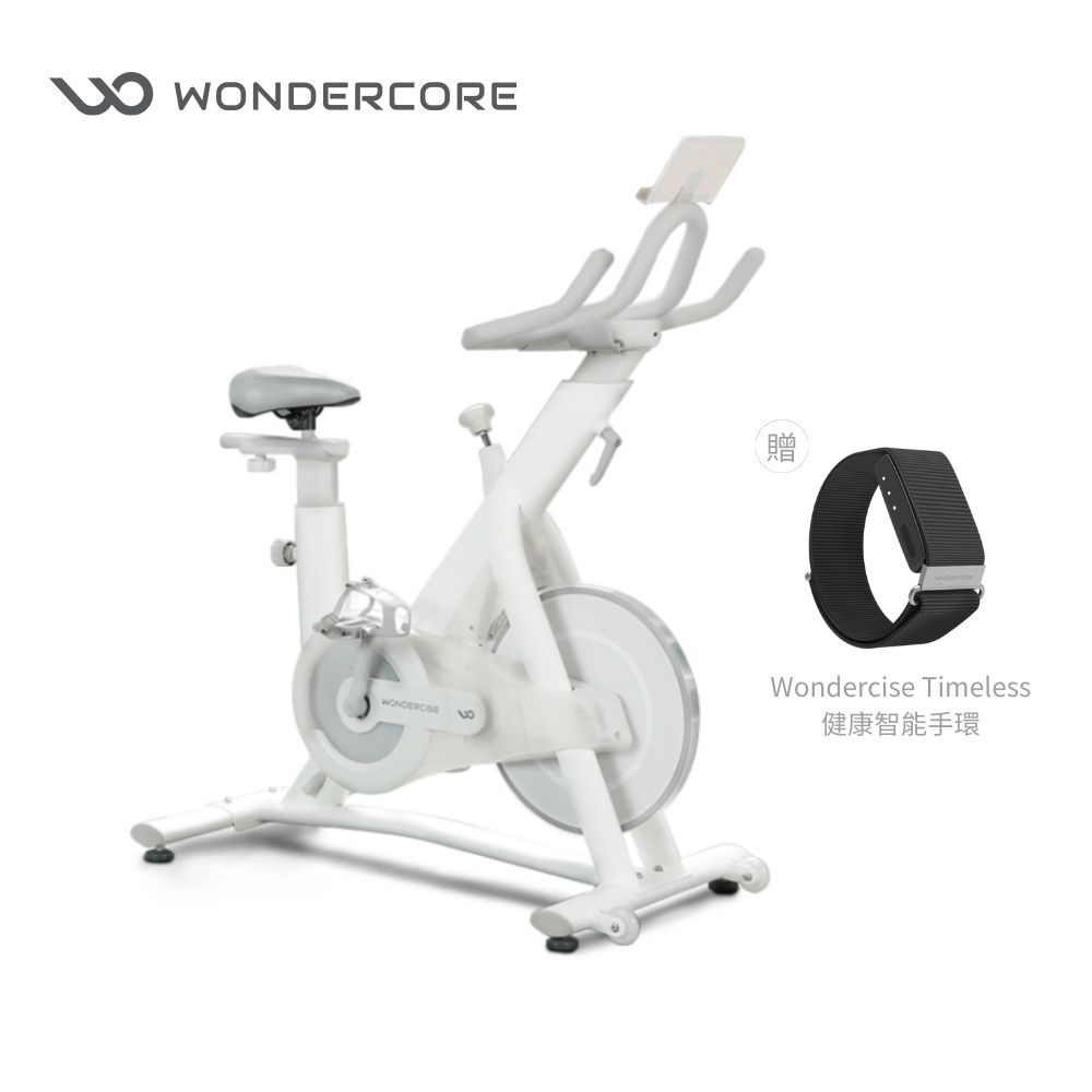 Wonder Core Bike智能飛輪 送健康智能手環 (健身車 Zwift) 萬達康