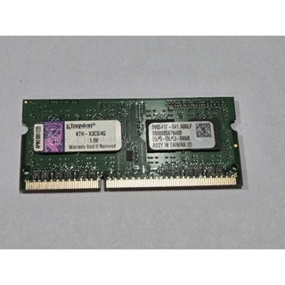 含稅 金士頓 DDR3 1600 4GB KTH-X3CS/4G 筆電用 04R118