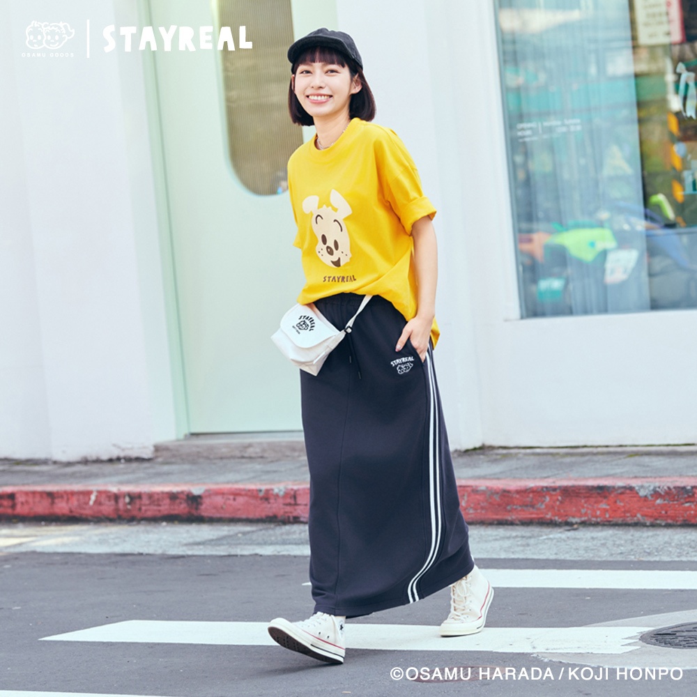 STAYREAL x OSAMU GOODS 原田治Sporty長裙