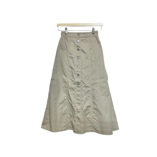 （二手）Uniqlo 前釦A字長裙（XS）uniqlo長裙