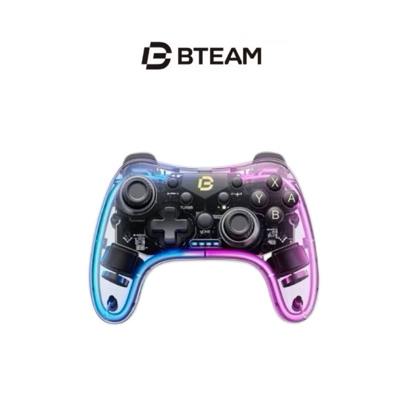 【Bteam】Neonlight 天虹版 遊戲控制器 遊戲手把 Switch遊戲手把 無線遊戲控制器 炫彩燈光控制手把