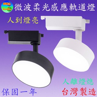 SK-MC-25W 25W微波柔光感應軌道燈【滿1500元以上送一顆LED燈泡】
