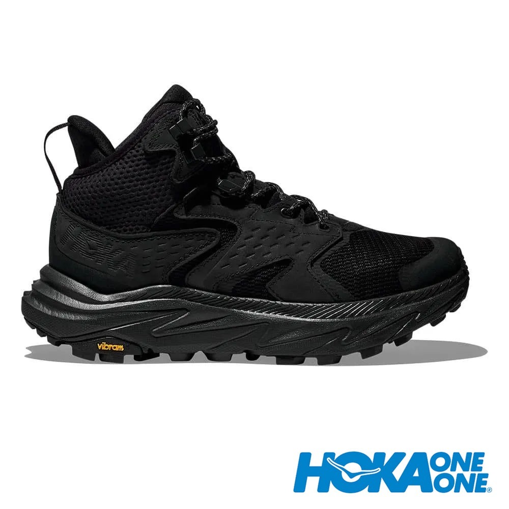 【HOKA】男Anacapa 2 Mid GTX中筒健行鞋『黑』1141633