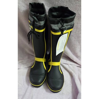 全新[安全工作雨鞋] ER201 束口型安全雨鞋-鋼片鞋底防穿刺 男長筒雨鞋 鋼頭安全雨鞋 26 cm