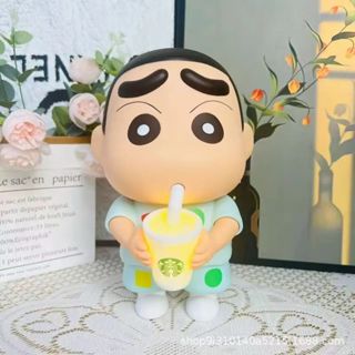 【臺灣出貨】2025熱賣新款 蠟筆小新 野原新之助 1:1 躺姿小新 經典造型 大型手辦 桌面擺件 客廳裝飾