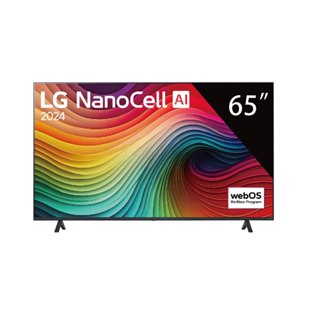 LG 樂金 2024 QNED AI 4K 一奈米 語音物聯網智慧顯示器 81系列65吋 /臺65NANO81TTA