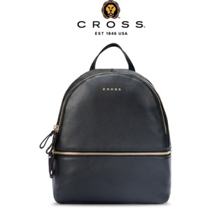 CROSS 頂級 NAPPA 小牛皮 荔枝紋 後揹包 路伊 系列 全新 專櫃 展示品 限量1折 經典黑