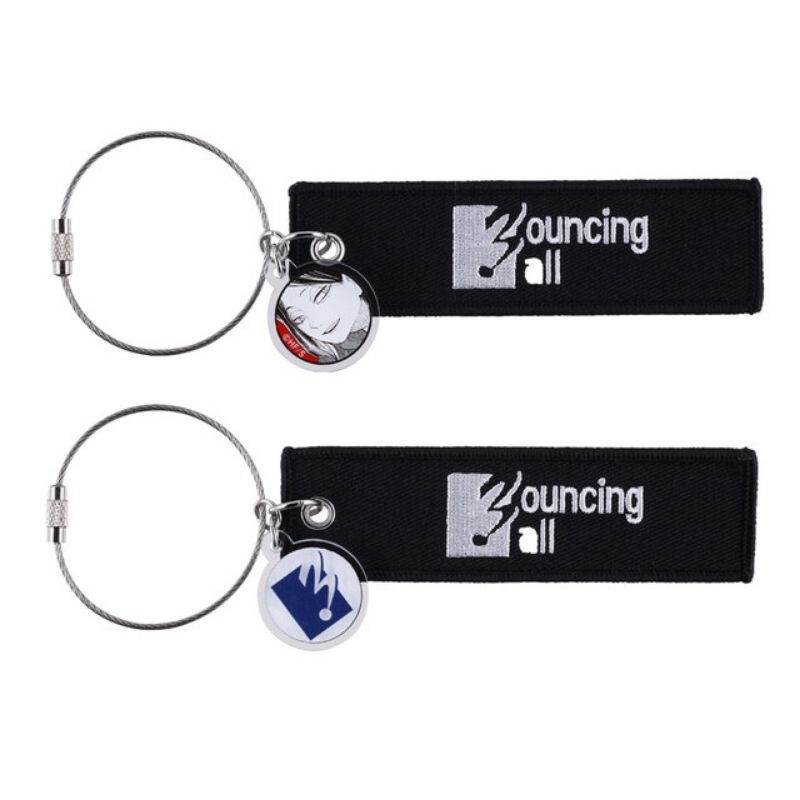 排球少年 日本JS限定 十週年感謝祭 刺繡吊飾/音駒研磨BouncingBall原畫KODZUKEN原畫展壓克力吊飾立牌
