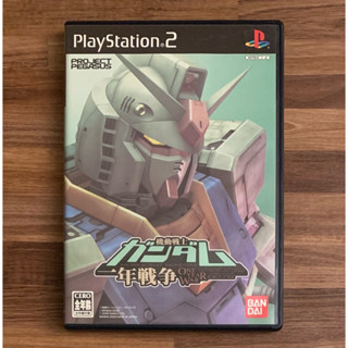 PS2 機動戰士鋼彈 一年戰爭 正版遊戲片 原版光碟 日文版 純日版 日版適用 二手片