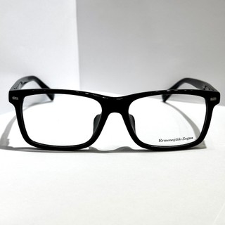 Ermenegildo Zegna 經典黑框眼鏡 鏡腳立體LOGO設計 光學鏡框 EZ5002-F 001
