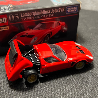 Tomica premium 黑盒 05 限定版 藍寶堅尼 Lamborghini Miura Jota SVR 5絕版