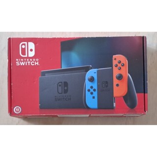 〔二手良品〕配件齊全 現貨 Nintendo 任天堂 Switch 紅藍主機 (電力加強版) 聊聊價+免運！