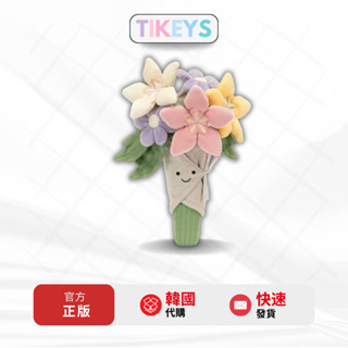 【英國正品】jellycat 幸福花束/捧花/31公分 果凍貓 求婚禮物 情人節禮物 永生花 生日禮物
