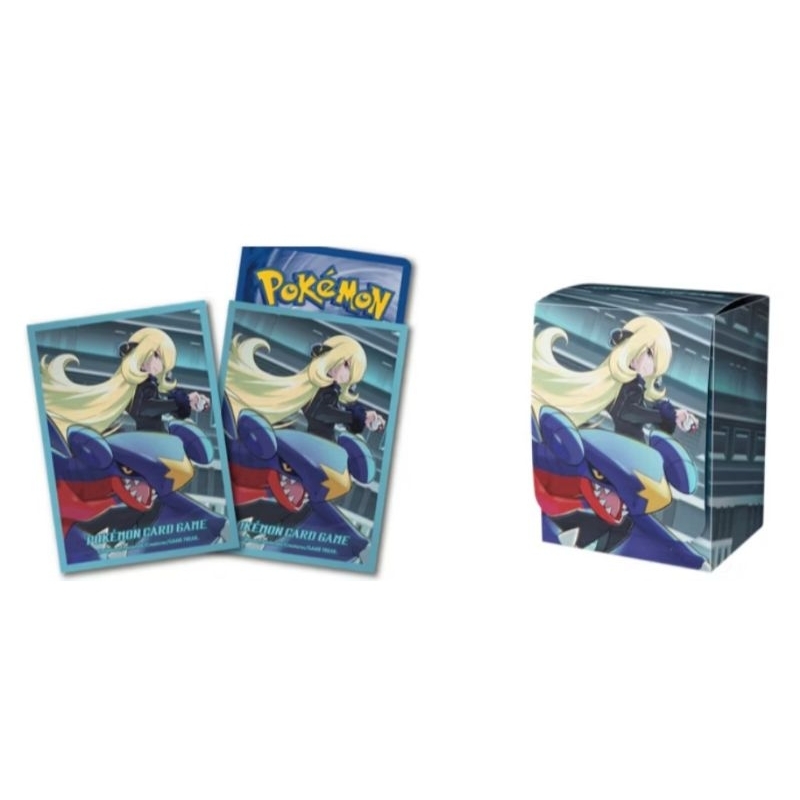 全新 PTCG 寶可夢 中文版 熱風競技場 竹蘭 烈咬路鯊 卡套+卡盒 全新未拆封