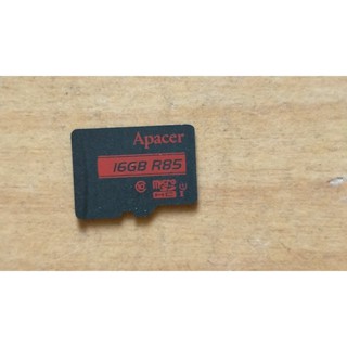 記憶卡-Apacer 宇瞻科技 C10 16GB microSD HC I 直購價50