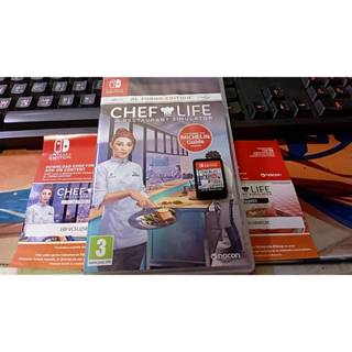 NS Switch CHEF LIFE 模擬人生我是大廚師 歐版中文版