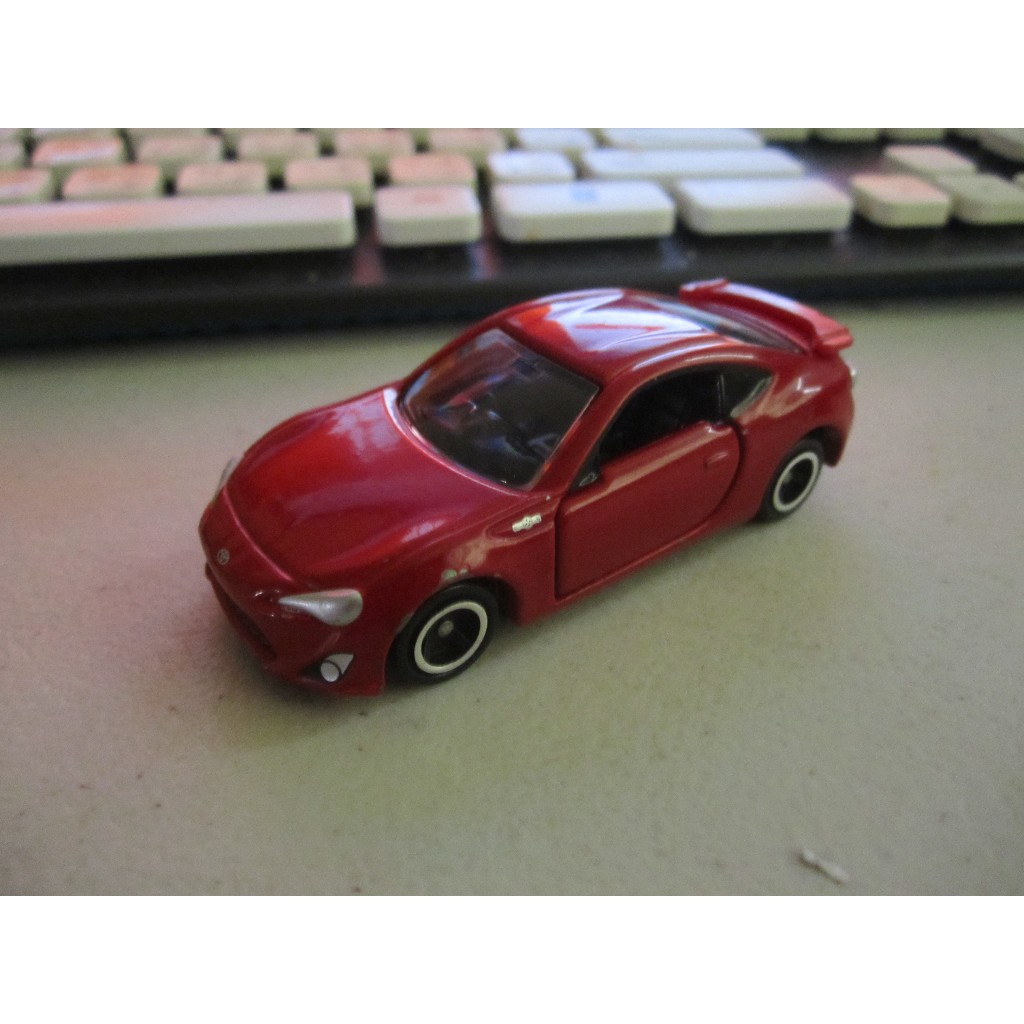 二手TOMICA NO.46 TOYOTA 86 AE86 紅色跑車