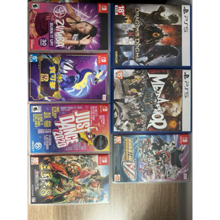 ps5 switch三國志8重製版 機器人大戰v 暗喻幻想 龍族教義2 寶可夢紫 justdance zumba