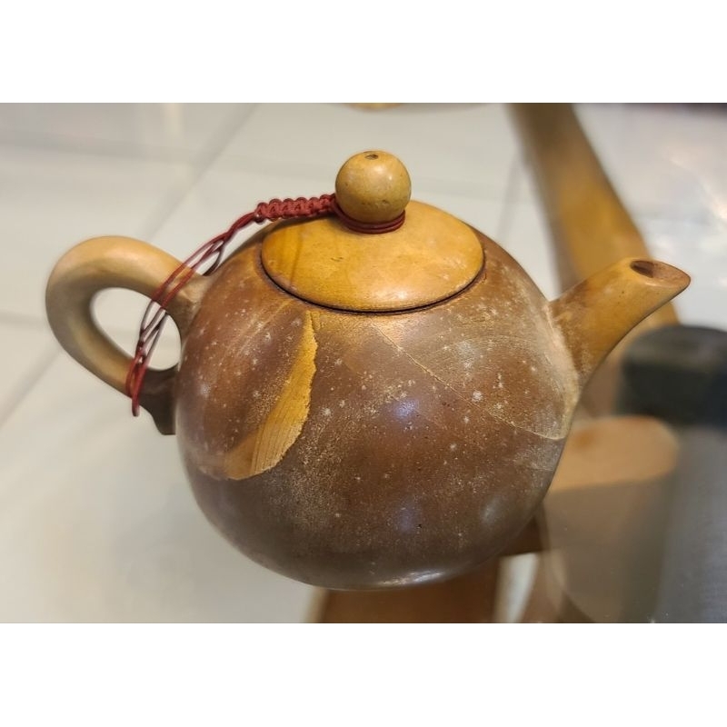 木紋石標準壺 木紋石雕刻茶壺 木紋石茶壺 茶壺 石壺 泡茶石壺 台灣茶壺 老人泡茶壺 石頭壺 花東茶壺 標準壺 藝品收藏