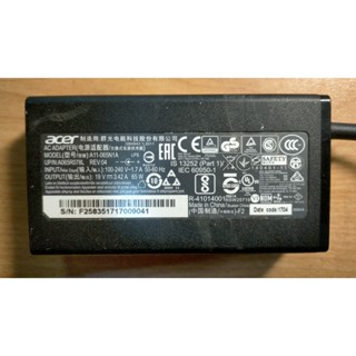M.液晶LCD/筆記型電腦電源變壓器-19V 3.42A 外約5.5內約2.0mm 優派 宏碁 華碩 HP直購價180