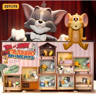 正版 52TOYS 盒玩 湯姆貓和傑利鼠 經典時刻 TOM and JERRY 系列盲盒 公仔擺件 生日禮物 手辦潮玩