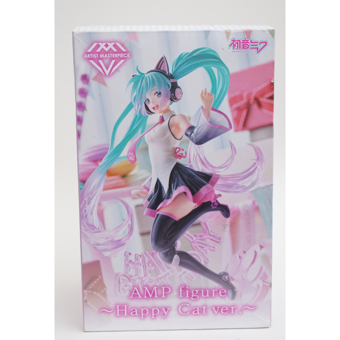 TAITO 景品 AMP 生日 2021 Happy Brithday 初音未來 貓耳 Happy Cat 景品