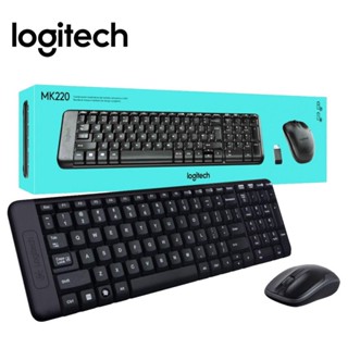 【酷3C】logitech 羅技 MK220 無線 鍵盤滑鼠組 中文版 黑色 USB介面 有注音 倉頡