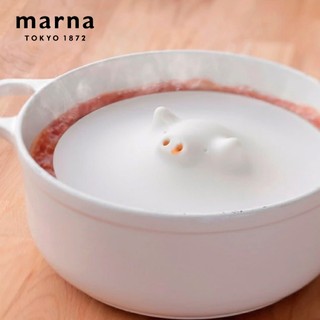 marna日本 小豬造型矽膠微波蓋