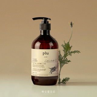 wanan/☾…韓國pluの現貨 柔膚草本沐浴乳 500g 草本沐浴 保濕鎖水 肌膚放鬆