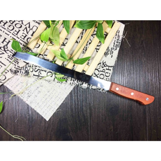 三箭牌(CS-250)不鏽鋼麵包鋸刀 木柄麵包刀 吐司刀刀具鋸齒刀麵包刀 烘焙用具 鋸齒麵包刀 木柄麵包刀(伊凡卡百貨)