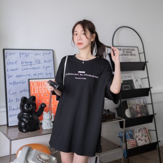 現貨~男友一起穿英文字寬鬆短袖上衣【RN605081】DesireShop