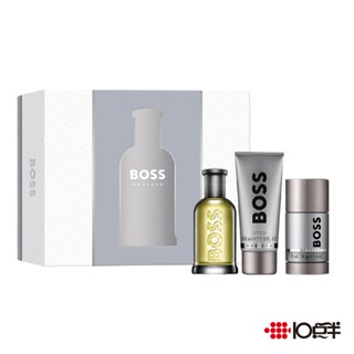 HUGO BOSS 自信男性淡香水 100ml 禮盒 ( 三件組 )〔10點半香水美妝 〕