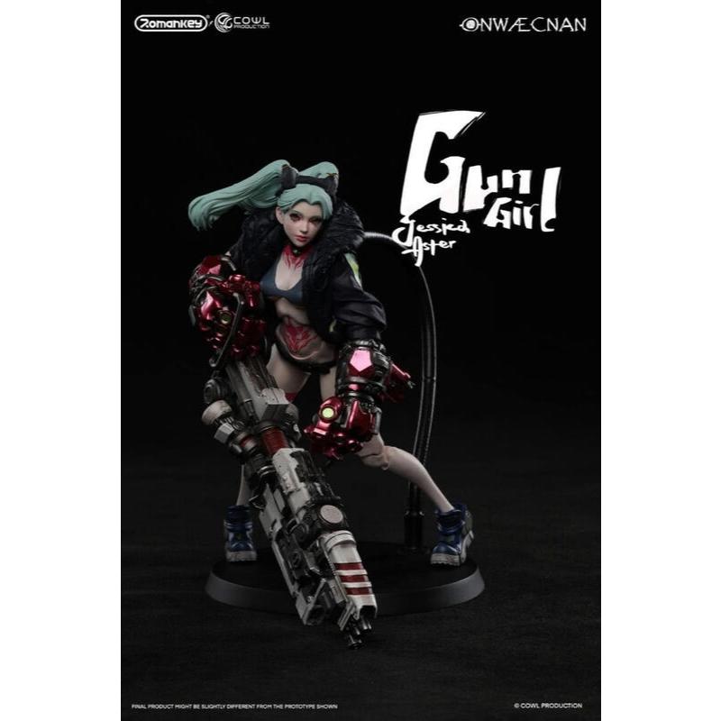 Romankey X COWL 1/12 可動人偶 寤系列第1彈 槍女 豪華版 賽博龐克2077 蕾貝卡