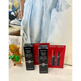 GIORGIO ARMANI 奢華絲緞訂製唇膏 精巧版 400 （單支售💋全新小樣💄）