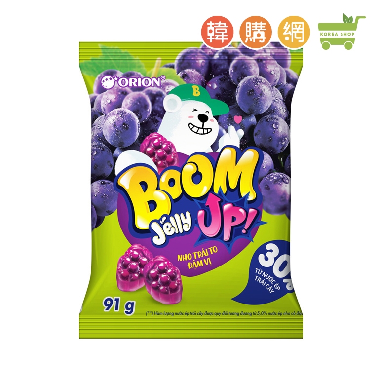 韓國好麗友 QQ軟糖(葡萄味)91g【韓購網】